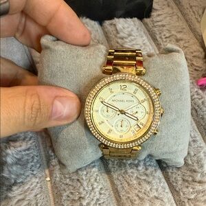 Michael Kors Gold and Silver Women's Watch